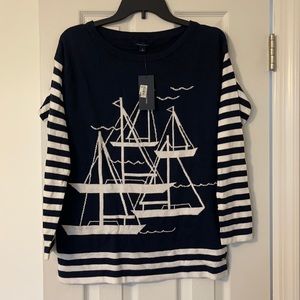 Tommy Hilfiger nautical sweater new with tags never worn.